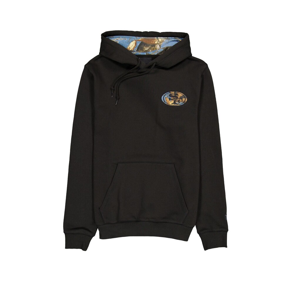 New Era San Francisco 49ers Black Realtree Hoodie - Size L
